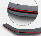 Maxton Design Racing Durability Rear Side Splitters + Flaps VW Mk7.5 Golf-R