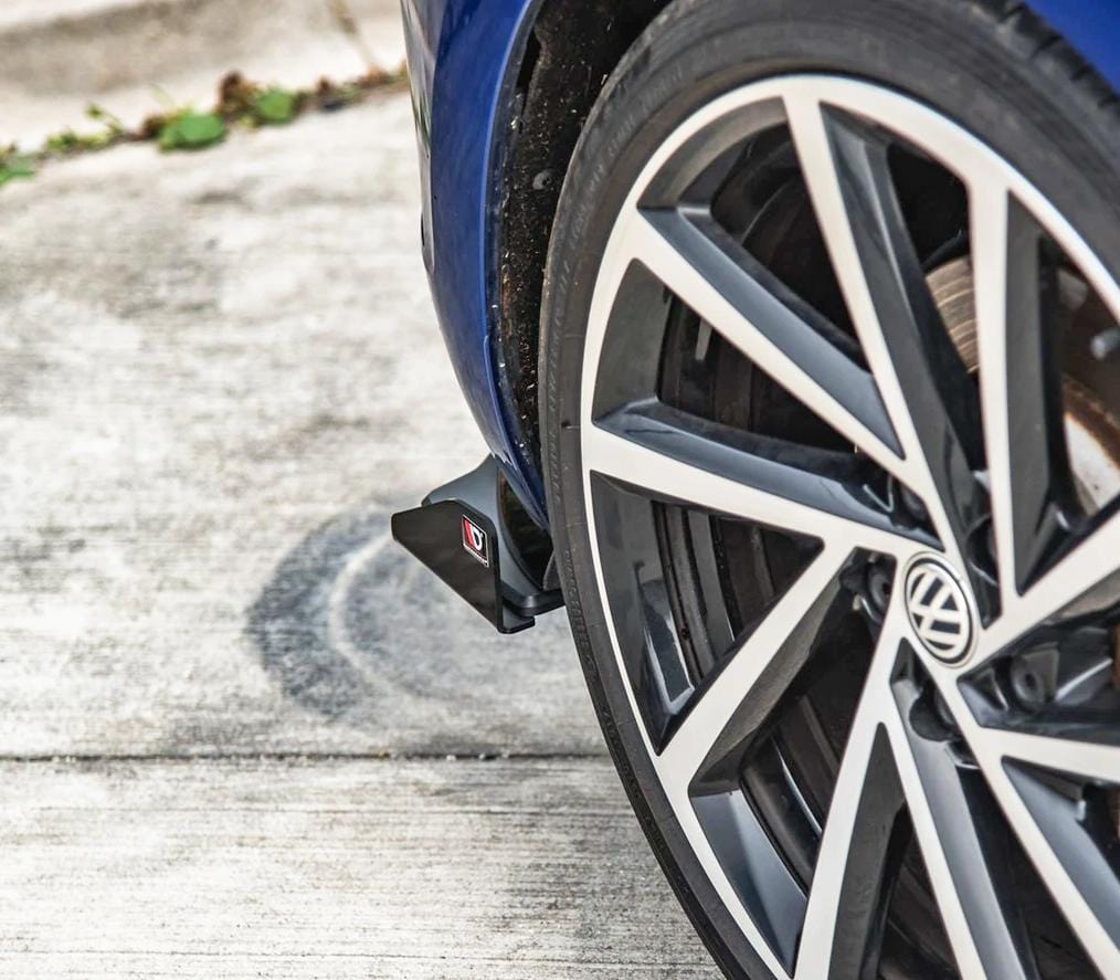 Maxton Design Racing Durability Rear Side Splitters + Flaps VW Mk7.5 Golf-R