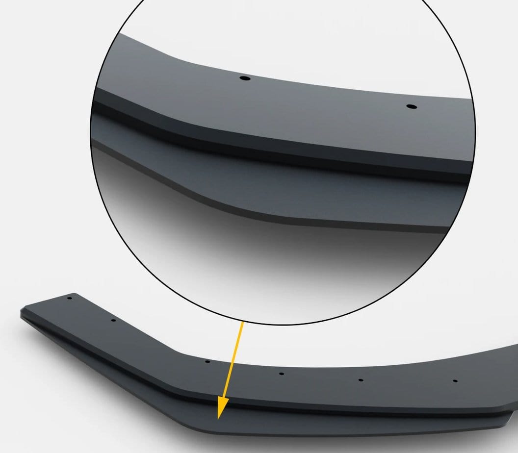 Maxton Design Racing Durability Side Skirts Diffusers + Flaps VW Mk7.5 Golf-R