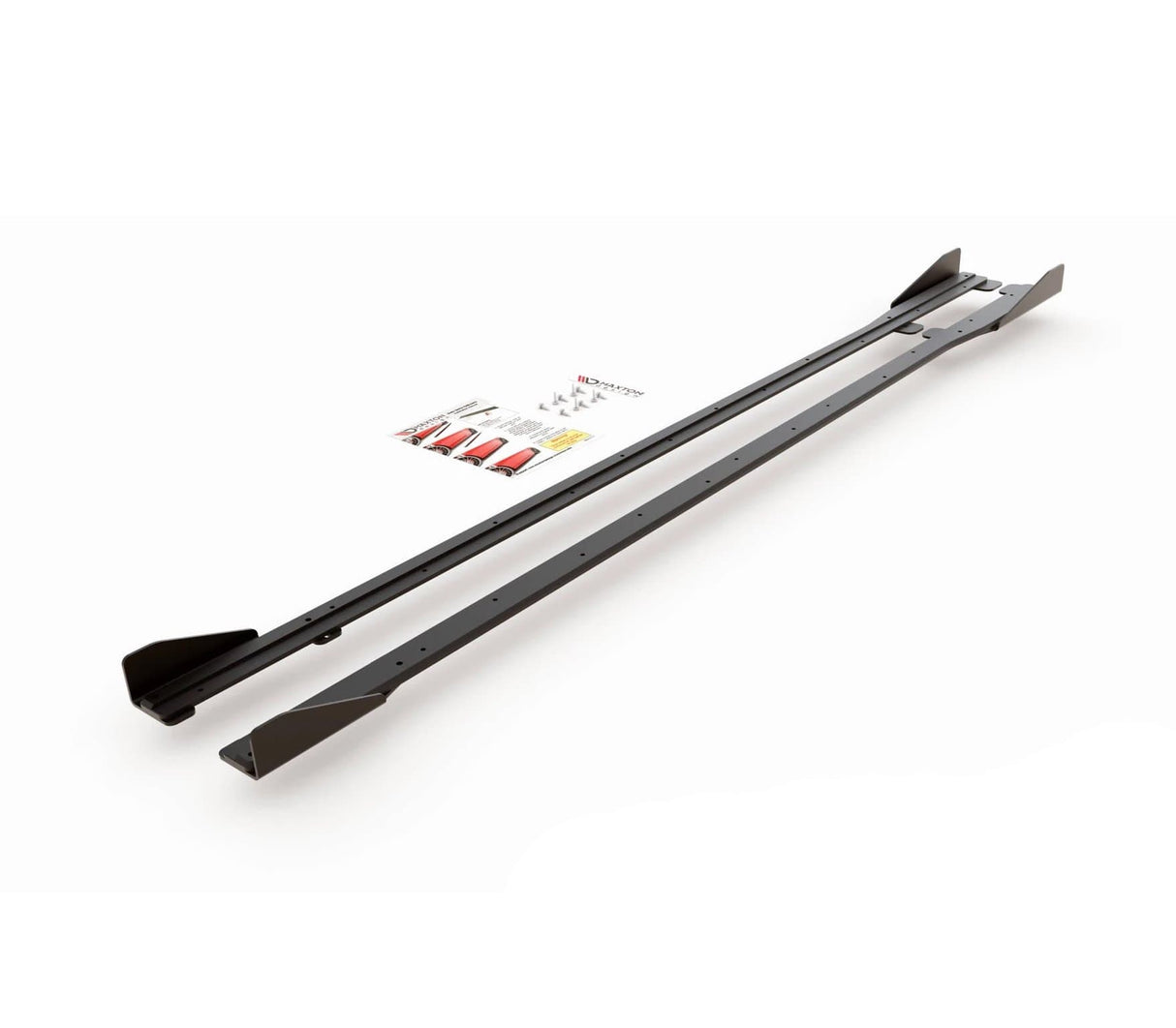 Maxton Design Racing Durability Side Skirts Diffusers + Flaps VW Mk7.5 Golf-R