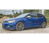 Maxton Design Racing Durability Side Skirts Diffusers + Flaps VW Mk7.5 Golf-R