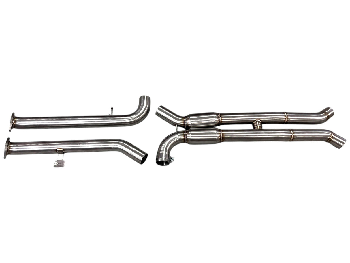 MAD BMW S58 Resonated H-Pipe Midpipe M2 G87