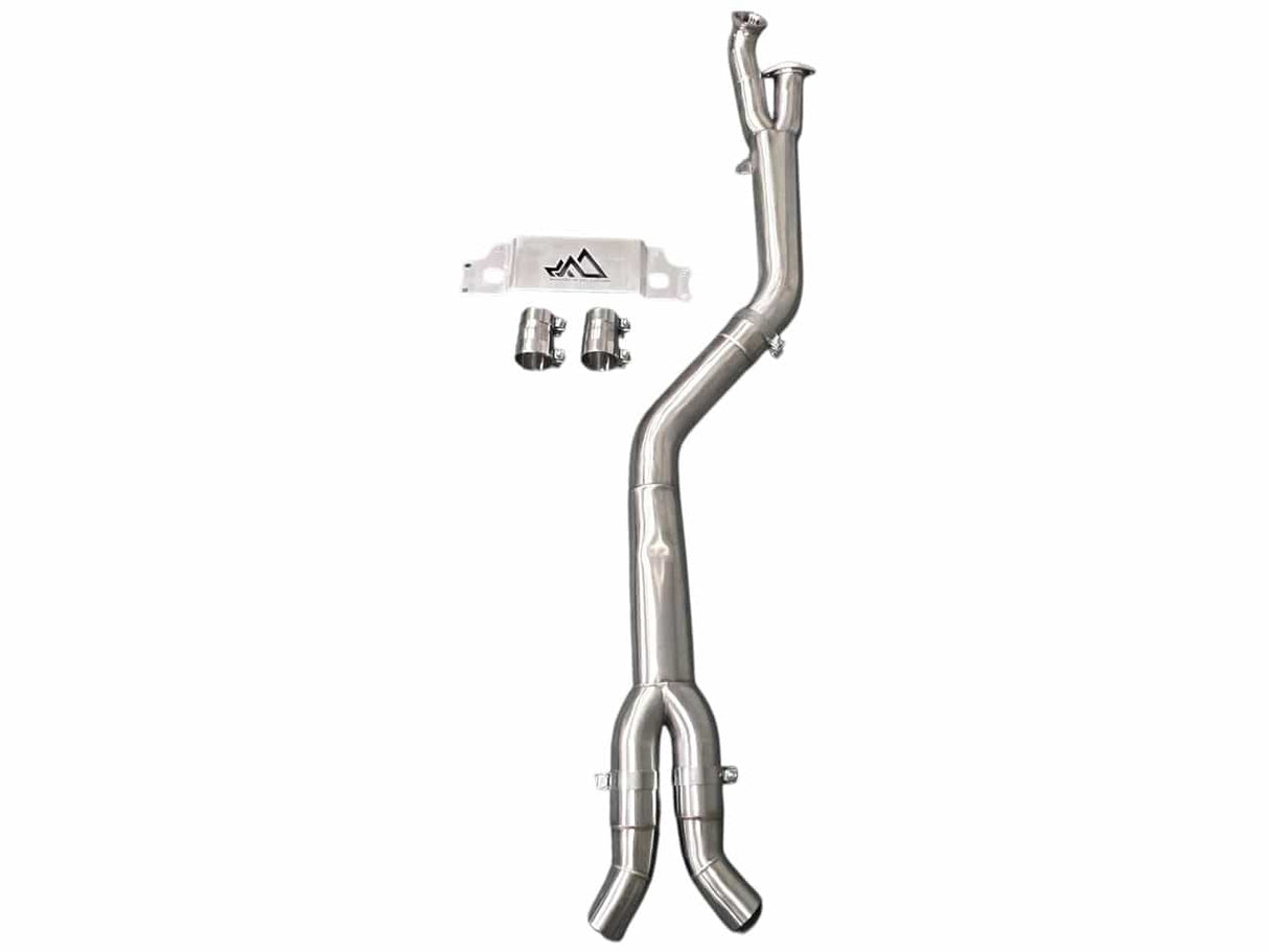 MAD 4" Fat Boy Single Midpipe - BMW / S58 / G87 / M2