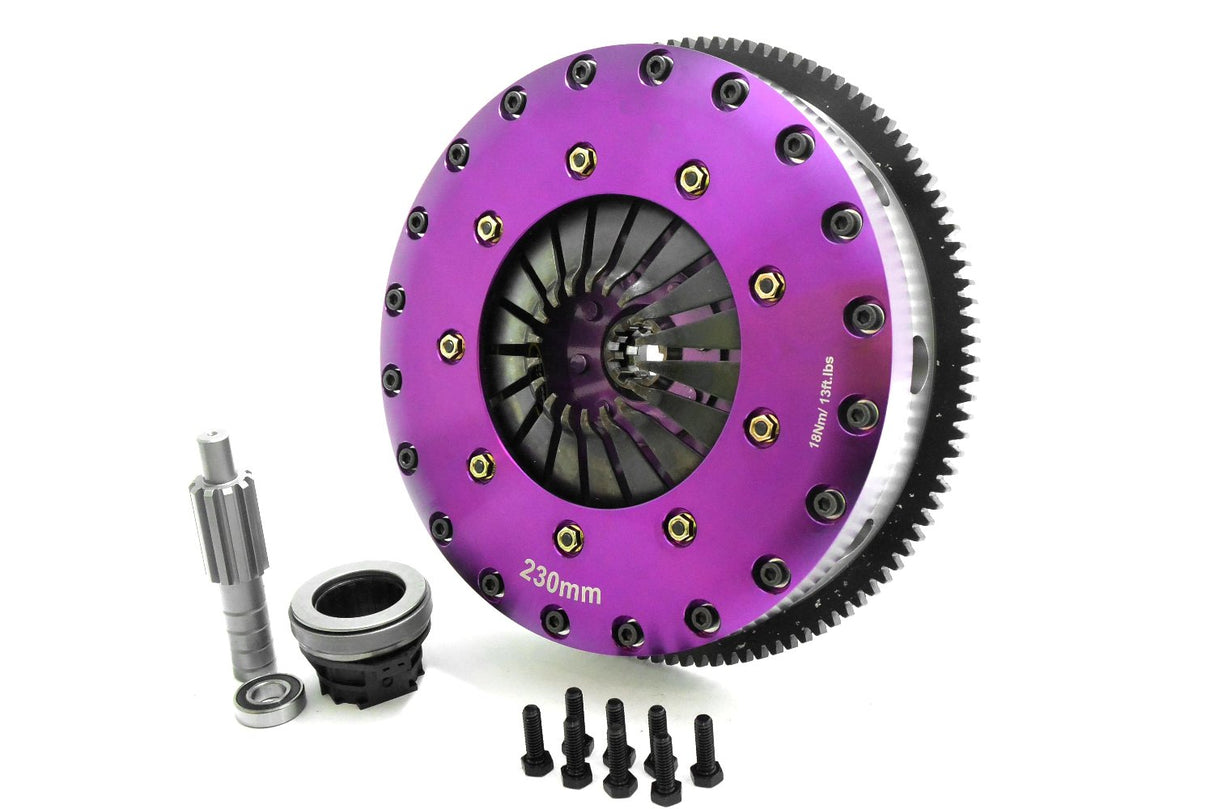 XClutch 01-03 BMW 325Ci Base 2.5L 9in Twin Solid Ceramic Clutch Kit