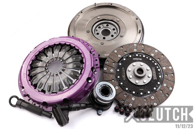 XClutch 14-19 Ford Fiesta ST 1.6L Stage 1 Solid Organic Clutch Kit (Dual Mass Flywheel - Clutch Slave Cylinder Included)