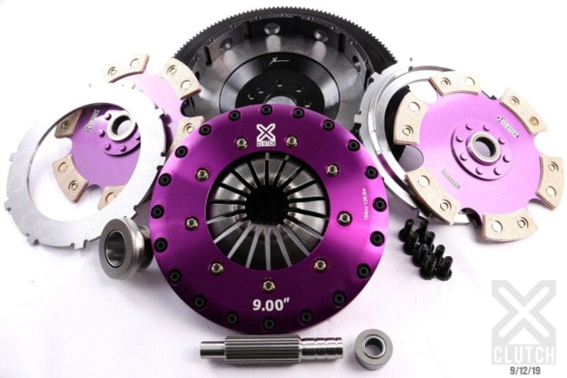 XClutch 96-04 Ford Mustang GT 4.6L 9in Twin Solid Ceramic Clutch Kit (Suits 26 Spline Only)