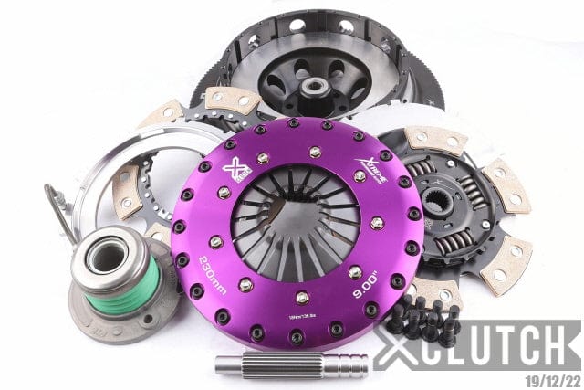 XClutch 18-24 Ford Mustang GT 5.0L 9in Twin Sprung Ceramic Clutch Kit (Clutch Slave Cylinder Included)