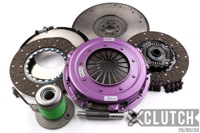 XClutch 07-12 Ford Mustang Shelby GT500 5.4L 10.5in Twin Sprung Organic Clutch Kit