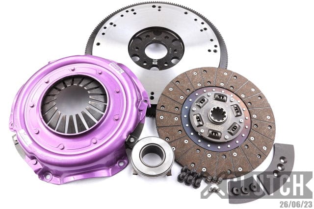 XClutch 68-70 Ford Mustang Base 7.0L Stage 1 Sprung Organic Clutch Kit (1 3/8 inch Input Shaft)