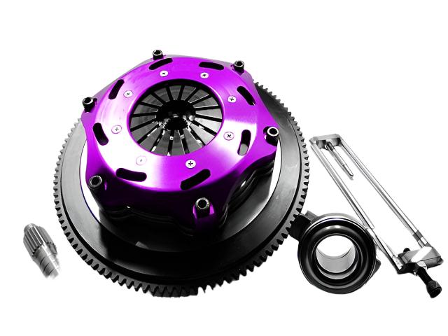 XClutch 07-17 Mitsubishi Lancer EVO X 2.0L 7.25in Twin Solid Ceramic Clutch Kit