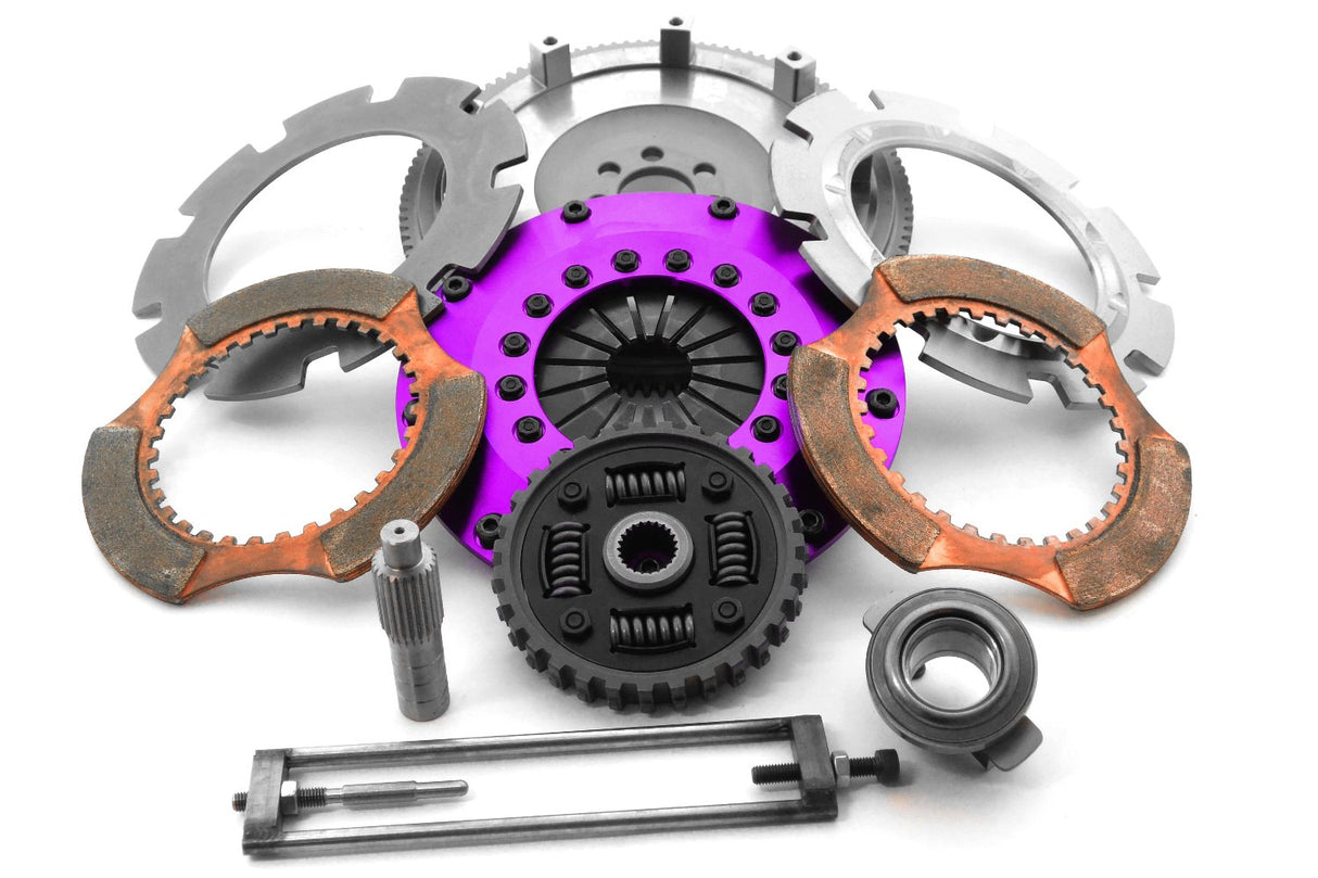 XClutch 07-17 Mitsubishi Lancer EVO X 2.0L 8in Twin Sprung Ceramic Clutch Kit