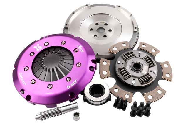 XClutch 06-07 Mazda Mazdaspeed 3 2.3L Turbo Stage 2R Extra HD Sprung Ceramic Clutch Kit
