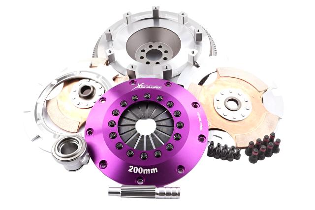 XClutch 03-06 Nissan 350Z Track 3.5L 8in Twin Solid Ceramic Clutch Kit