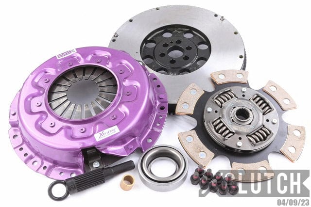 XClutch 91-98 Nissan 240SX SE 2.4L Stage 2 Sprung Ceramic Clutch Kit (Flywheel Included)