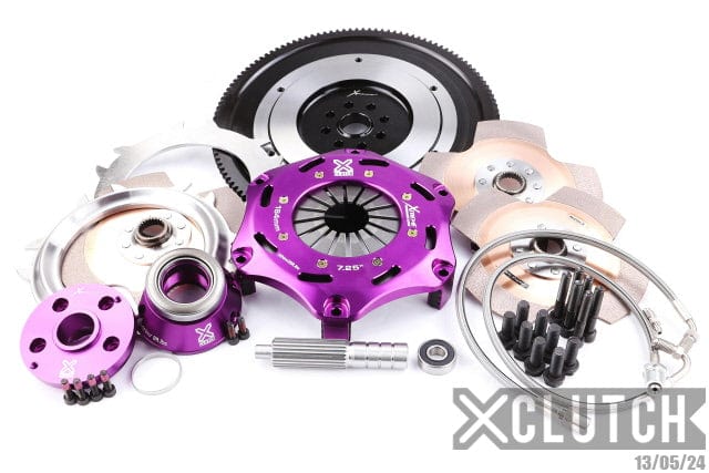 XClutch 15-21 Subaru WRX STi Base 2.5L 7.25in Triple Solid Ceramic Clutch Kit (Clutch Slave Cylinder Included)