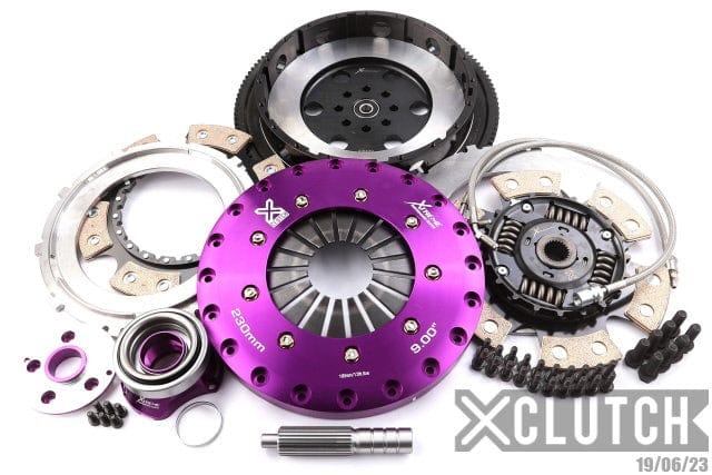 XClutch 15-21 Subaru WRX STi Base 2.5L 9in Twin Sprung Ceramic Clutch Kit (Clutch Slave Cylinder Included)