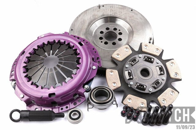 XClutch 99-05 Lexus IS200 Base 2.0L Stage 2 Sprung Ceramic Clutch Kit (No Flywheel Bolt Included)