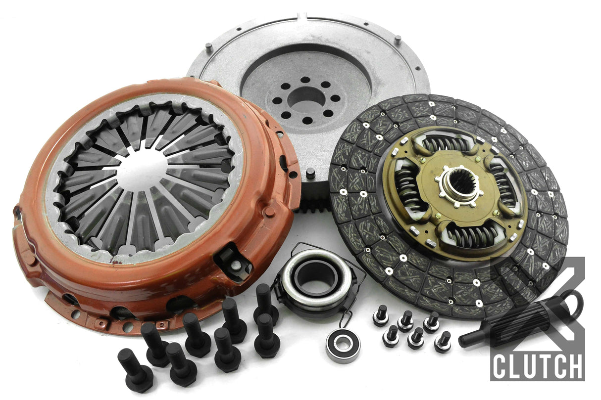 XClutch 16-18 Toyota Hilux Base 2.4L Stage 1 Sprung Organic Clutch Kit (Flywheel Included)