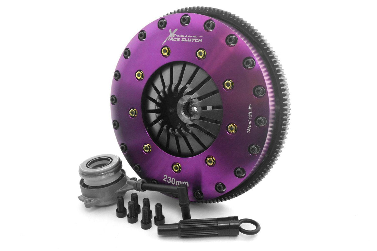 XClutch 05-06 Audi A3 Sportback 2.0L 9in Twin Solid Organic Clutch Kit
