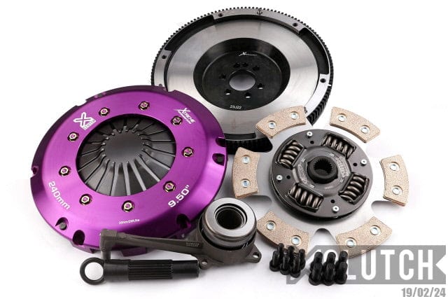 XClutch 05-06 Audi A3 Sportback 2.0L Stage 2R Extra HD Sprung Ceramic Clutch Kit