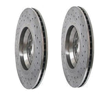 Drilled Rear Rotor Kit (310x22mm) - VW/Audi / A3 / RS3 / TT-S / TT-RS / Golf R & more