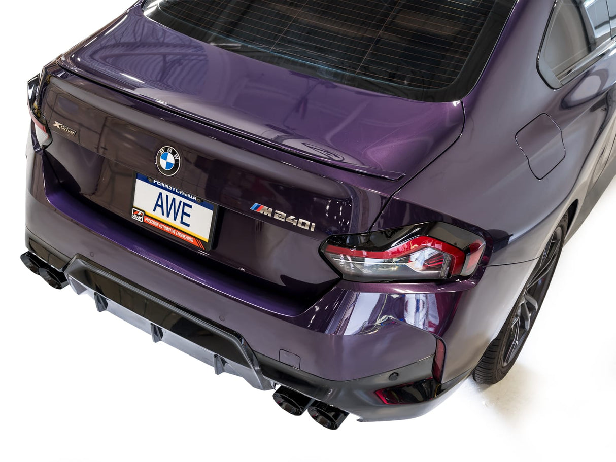 AWE Cat-Back Exhaust for G42 BMW M240i
