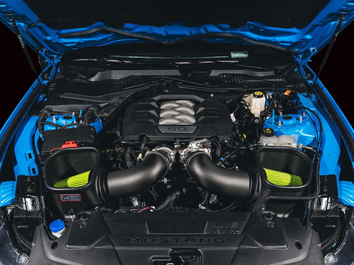 AWE S-FLO Carbon Intake for the S650 Ford Mustang 5.0L