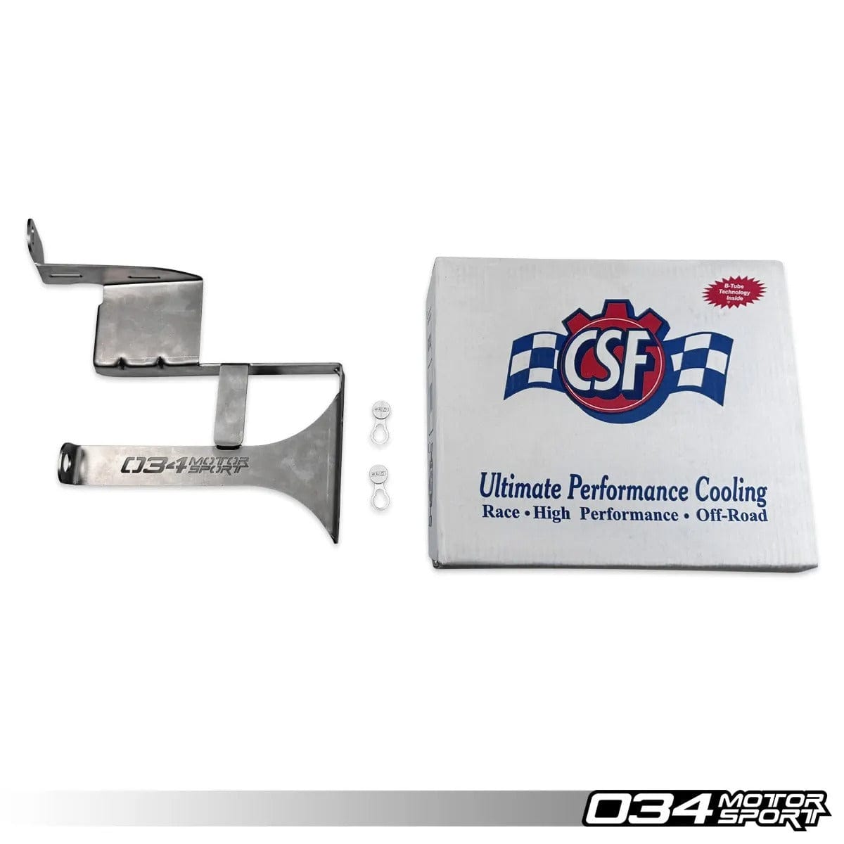 034 Motorsport Auxiliary Side Mount Radiator Upgrade Kit - Audi / 3.0T / B9 / B9.5 / S4 / S5