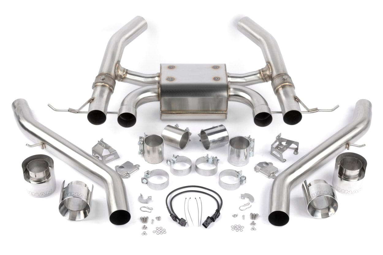 Bmnno様 Dinan Valved Axle-Back Exhaust - BMW / G80 / G82 / M3 / M4 – Brox