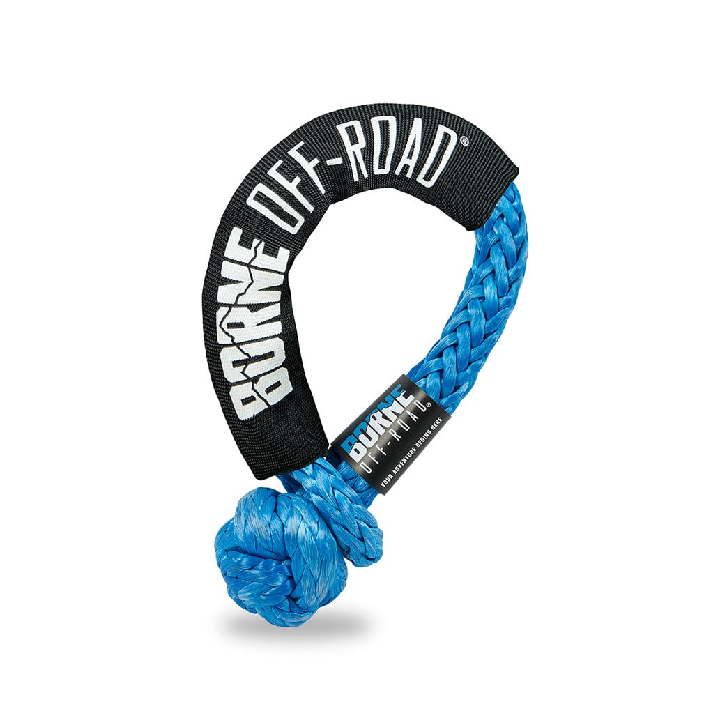 Mishimoto Borne Off-Road Soft Shackle, 1/2", Blue