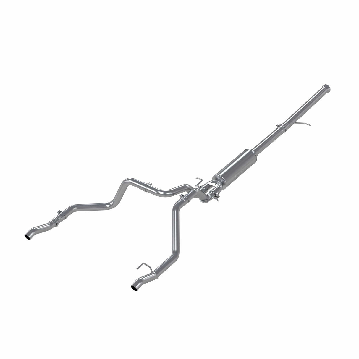MBRP 19-Up Chevy Silverado 1500 6.2L 2.5in Catback Dual Rear Exit T304 SS