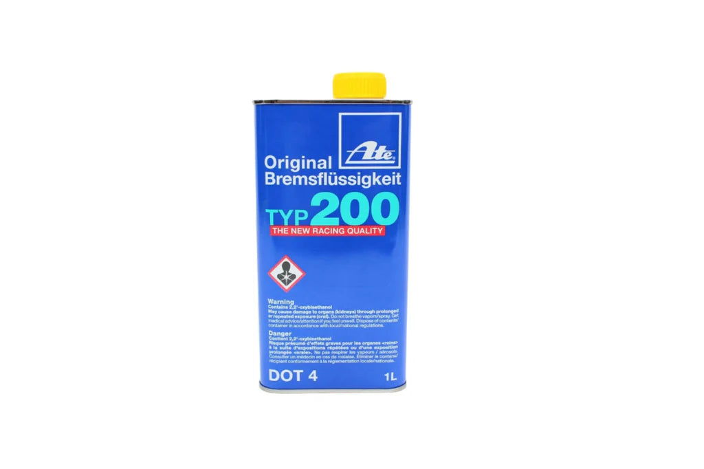 Brake Fluid - ATE Amber 200 DOT 4 (1 liter)