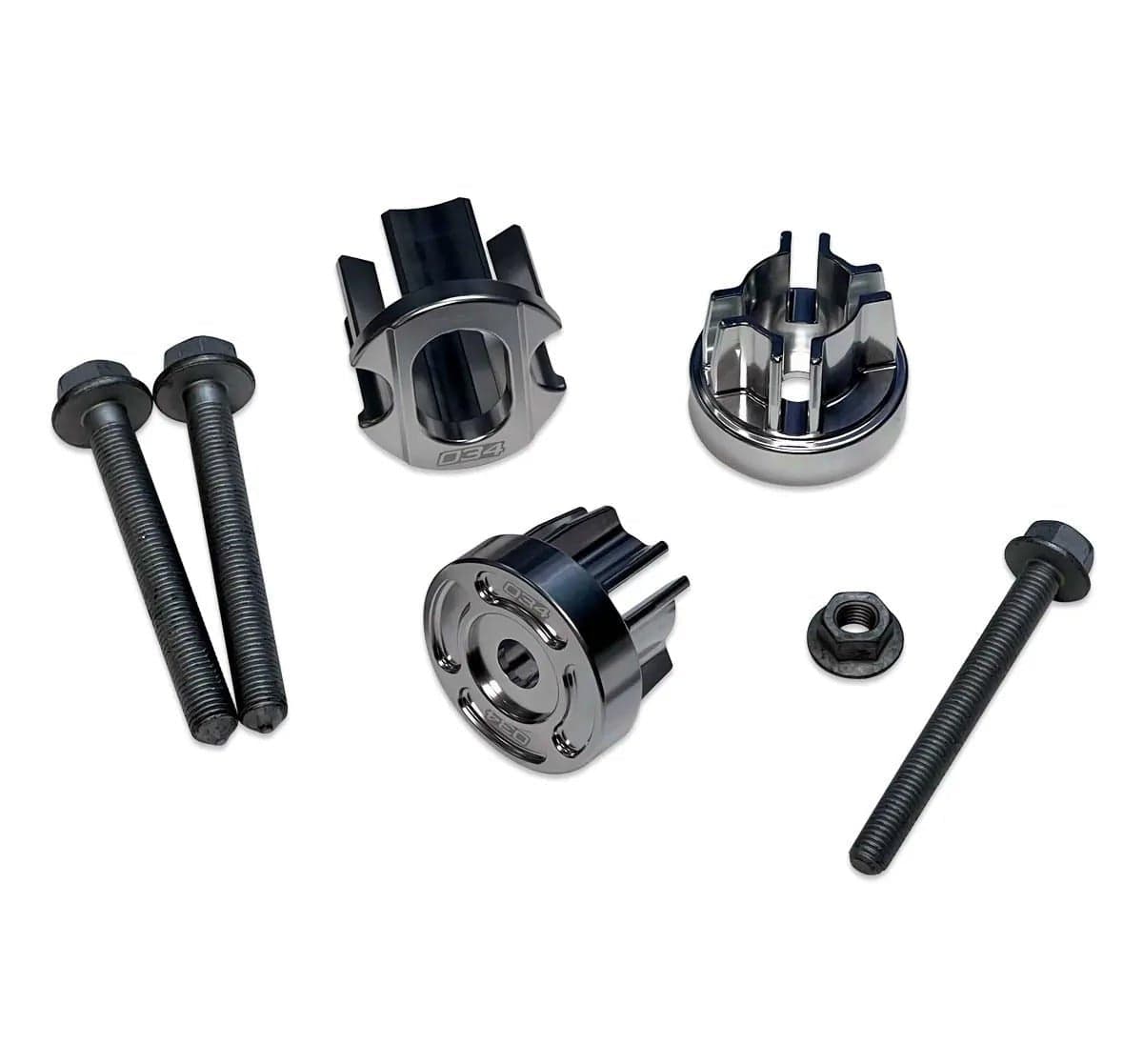 034 Motorsport Billet Aluminum Front Differential Insert Kit - Audi / Gen 1 / Gen 1.5 / R8 (4.2 V8 & 5.2 V10)