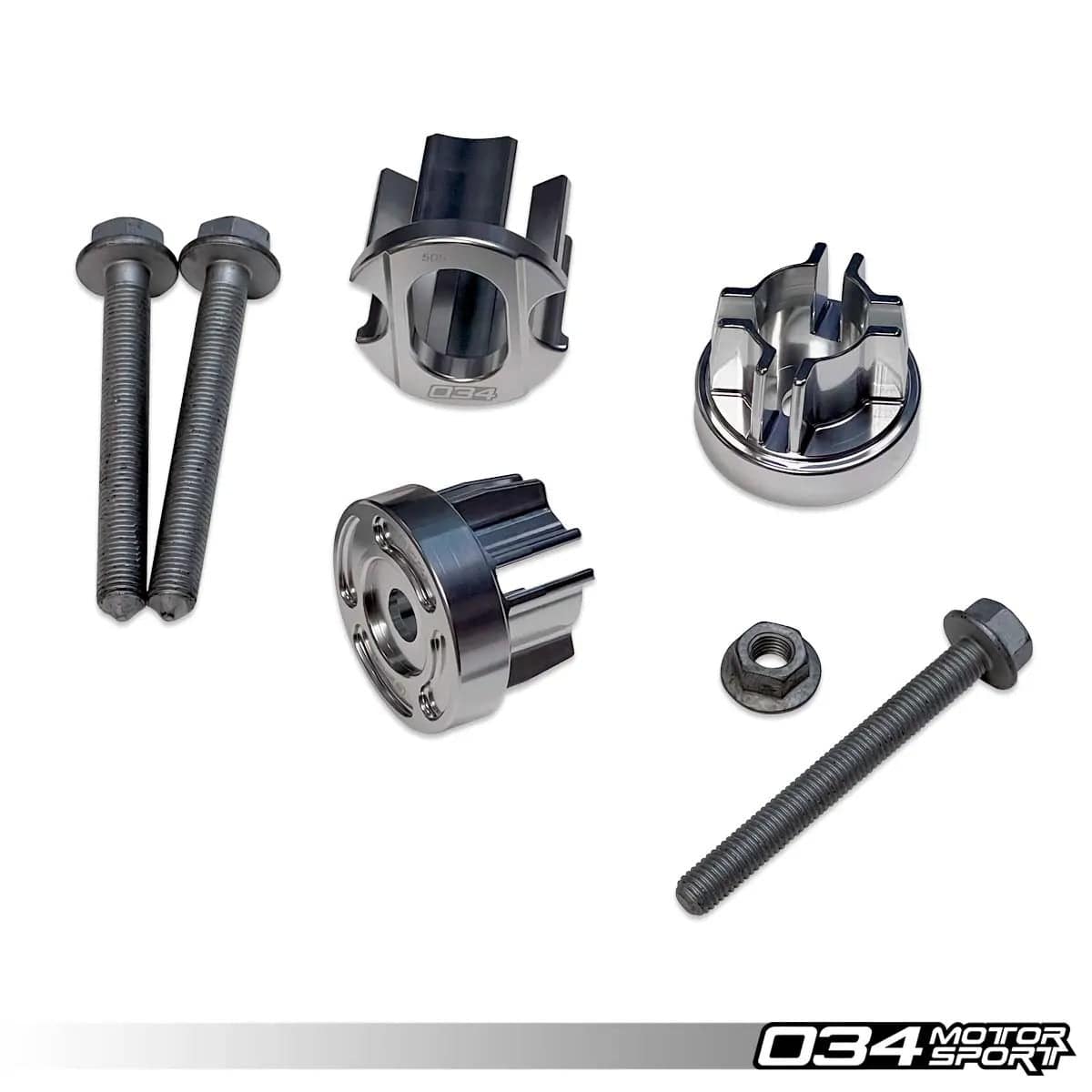 034 Motorsport Billet Aluminum Front Differential Insert Kit - Audi / Gen 1 / Gen 1.5 / R8 (4.2 V8 & 5.2 V10)