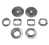 034Motorsport Billet Aluminum Rear Subframe Insert Kit - BMW / F2x / F3x Chassis