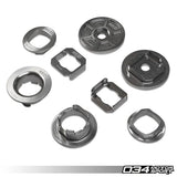 034Motorsport Billet Aluminum Rear Subframe Insert Kit - BMW / F2x / F3x Chassis