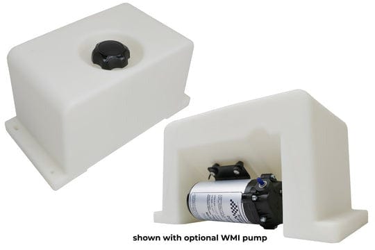 Burger Motorsport - 2 Gallon Low Profile Universal Water/Methanol Injection (WMI) Tank