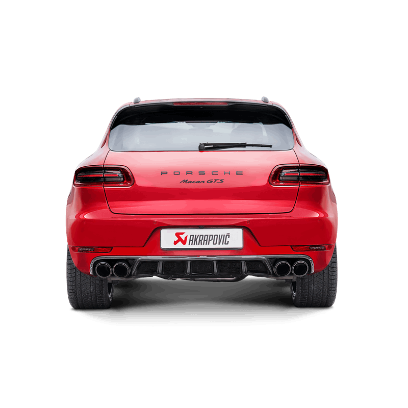 Akrapovic Porsche Macan Turbo (95B) Evolution Line Cat Back (Titanium) w/ Titanium Tips