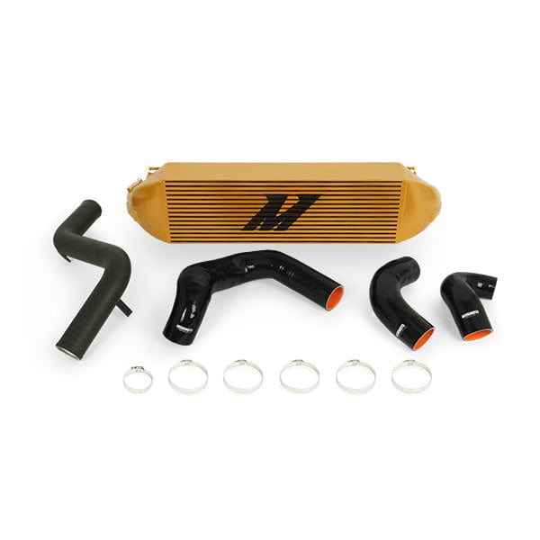 Mishimoto Ford Focus ST Intercooler Kit, 2013-2018, Gold Cooler, Black Pipes
