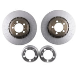 034 Motorsport 2-Piece Floating Rear Brake Rotor Upgrade - Porsche 911 GT3 / 991.1 / 991.2