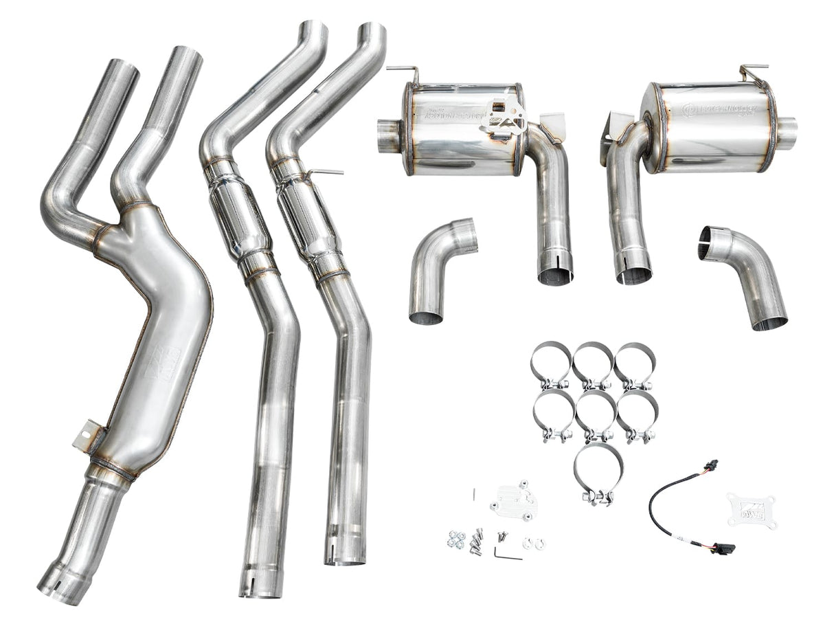 AWE Cat-Back Exhaust for G42 BMW M240i