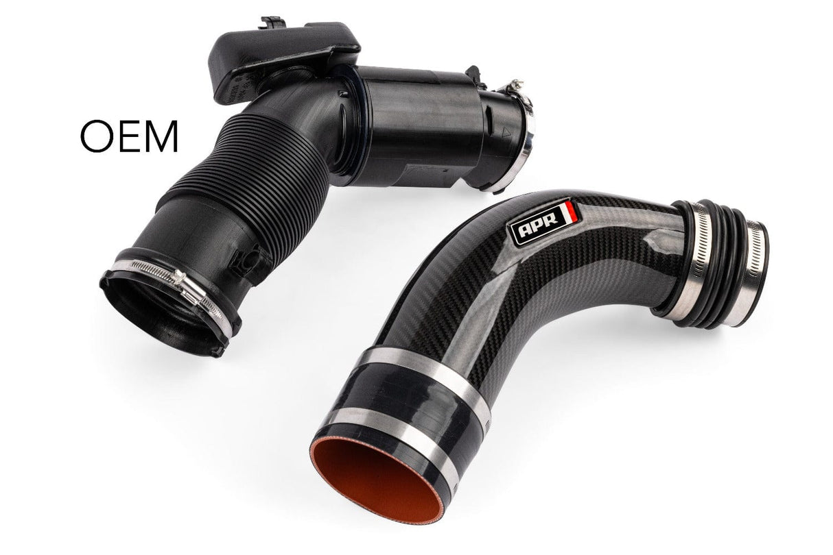 APR Carbon Fiber Throttle Inlet Pipe - Audi / B8 / B8.5 / 3.0T / S4 / S5 / Q5 / SQ5