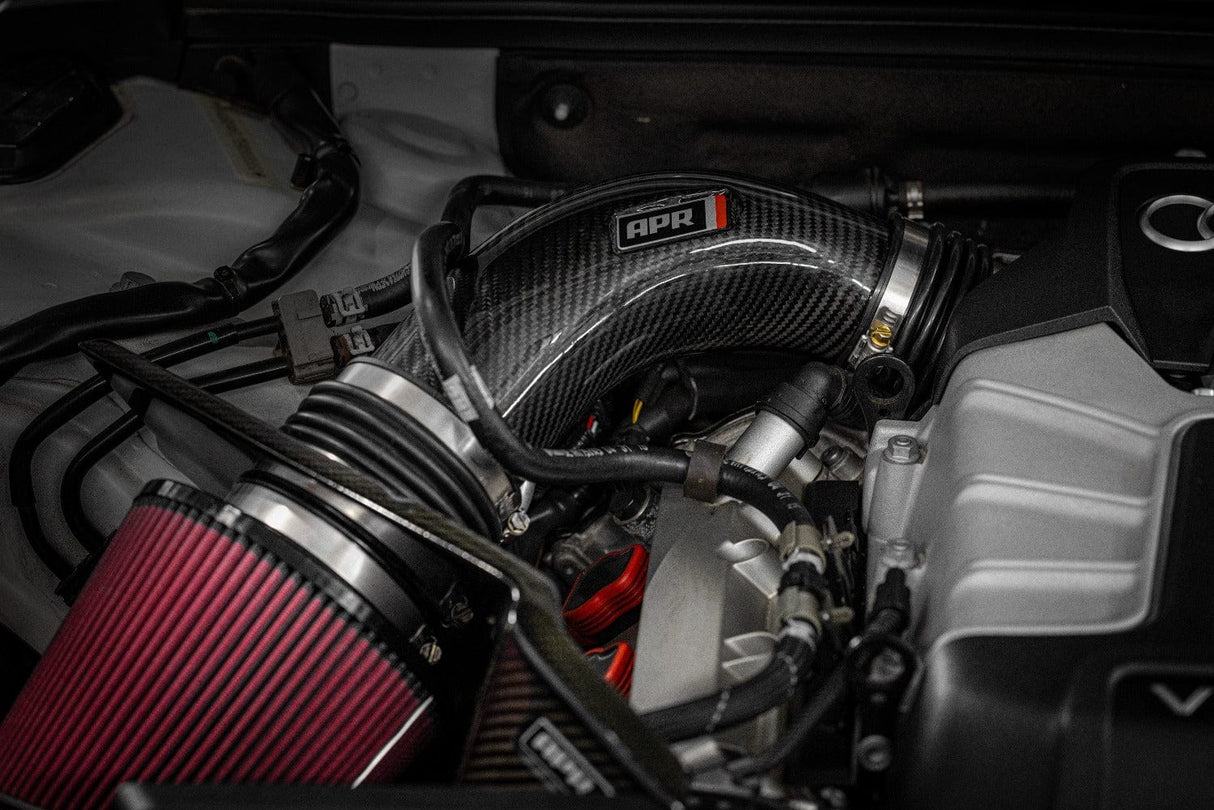 APR Carbon Fiber Throttle Inlet Pipe - Audi / B8 / B8.5 / 3.0T / S4 / S5 / Q5 / SQ5