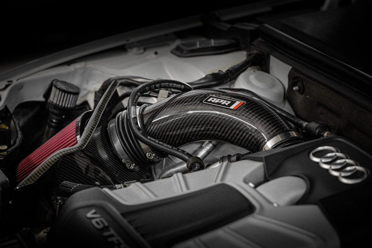 APR Carbon Fiber Throttle Inlet Pipe - Audi / B8 / B8.5 / 3.0T / S4 / S5 / Q5 / SQ5