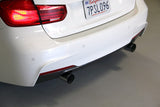 Dinan Free Flow Axle-Back Exhaust (Black Tips) - 2017-2020 BMW 440i