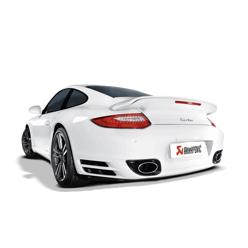 Akrapovic Porsche 911 Turbo / Turbo S (997.2) Slip-On Line (Titanium) w/ Titanium Tips