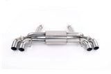 Dinan Free Flow Axle-Back Exhaust (Black Tips) - BMW / F90 / M5