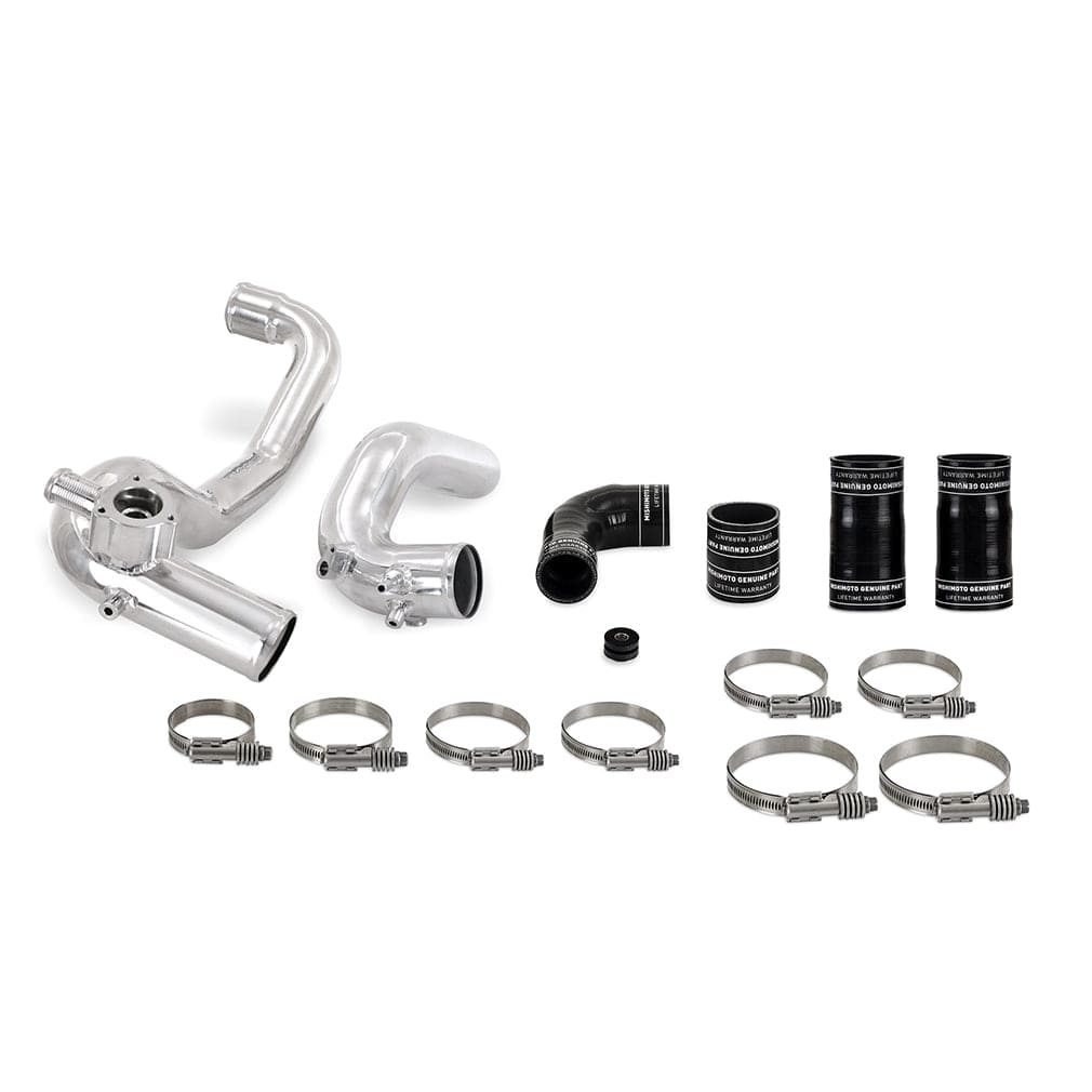 Mishimoto High-Mount Intercooler Pipe Upgrade Kit, Fits Ford Bronco 2.3L 2021+, Polished