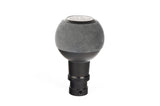 BFI GS2 Heavy Weight Shift Knob - Gray Alcantara - Black Anodized (981 / 991 Porsche Fitment)