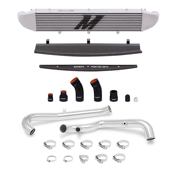 Mishimoto Ford Fiesta ST Intercooler Kit, 2014-2019 Polished Pipes, Silver Cooler